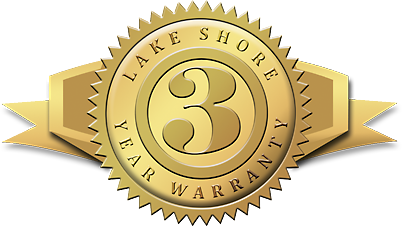 Lake Shore's 3-year warranty