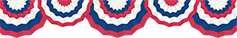 American flag bunting